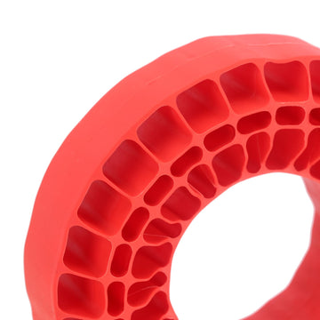 INJORA Silicone Rubber Insert Foam Fit - 1.9'' Wheel Tires 118-122mm Foam Fit for 1/10 RC Crawler(Red)