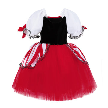 TYHTYM Pirate Costume Little Girls Halloween Dress Up Boys Cute Kids Cosplay With Hat Eye Patch (Red  6-7T)