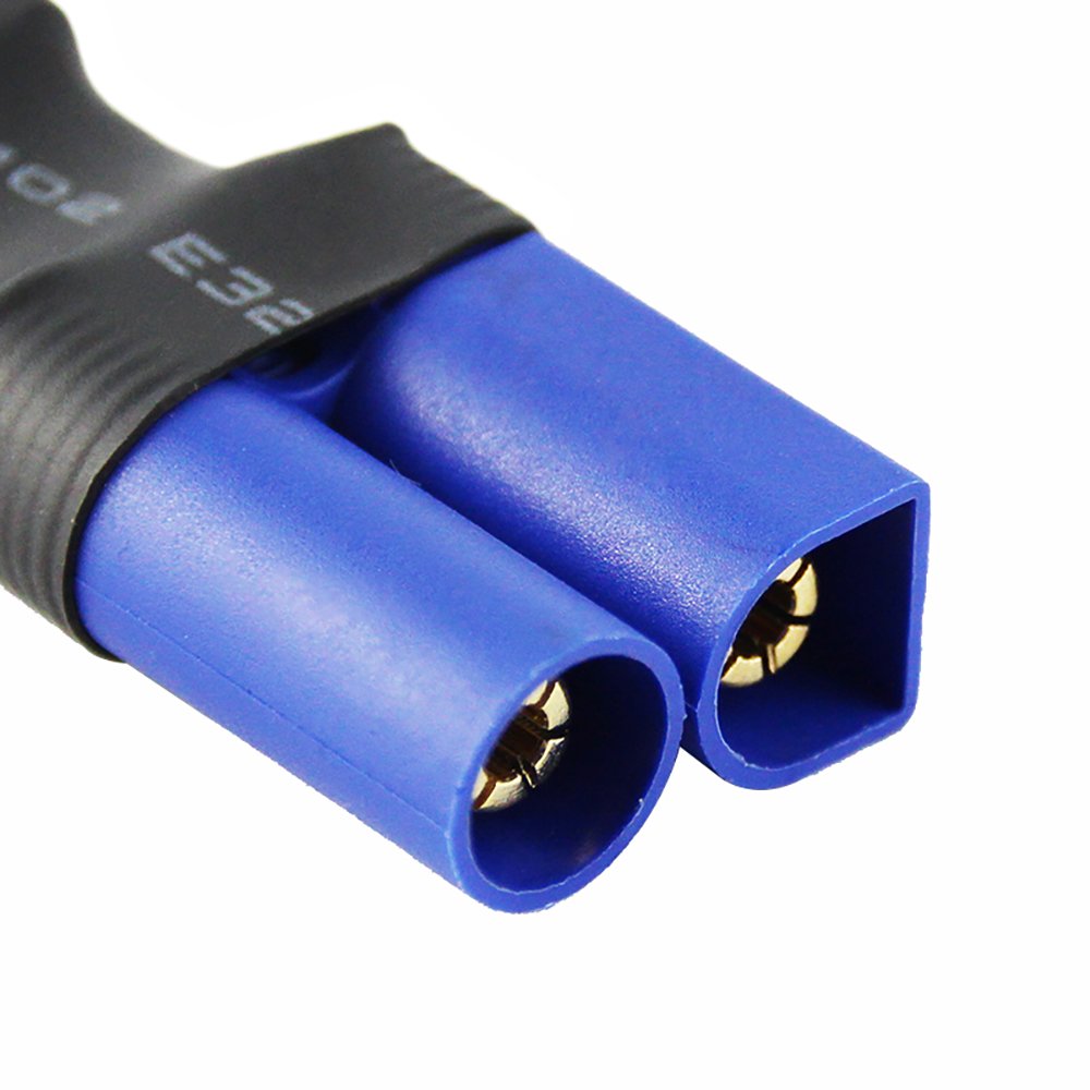 OliYin 3pcs Male EC5 to Female Deans Losi Connector Adapter Brushless Lipo Charger(Pack of 3)