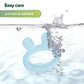 Haakaa Silicone Baby Teether - Rabbit Ear Frozen Teething Toy For Babies 3-6 Months- Cold Teething Relief - Bpa Free Silicone -B