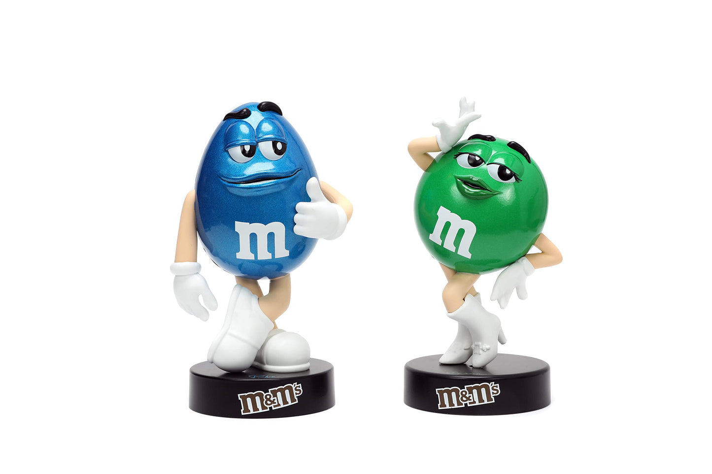Jada Toys M&M's 4" Green Die-cast Figure, Model 33238, Metal Collectible