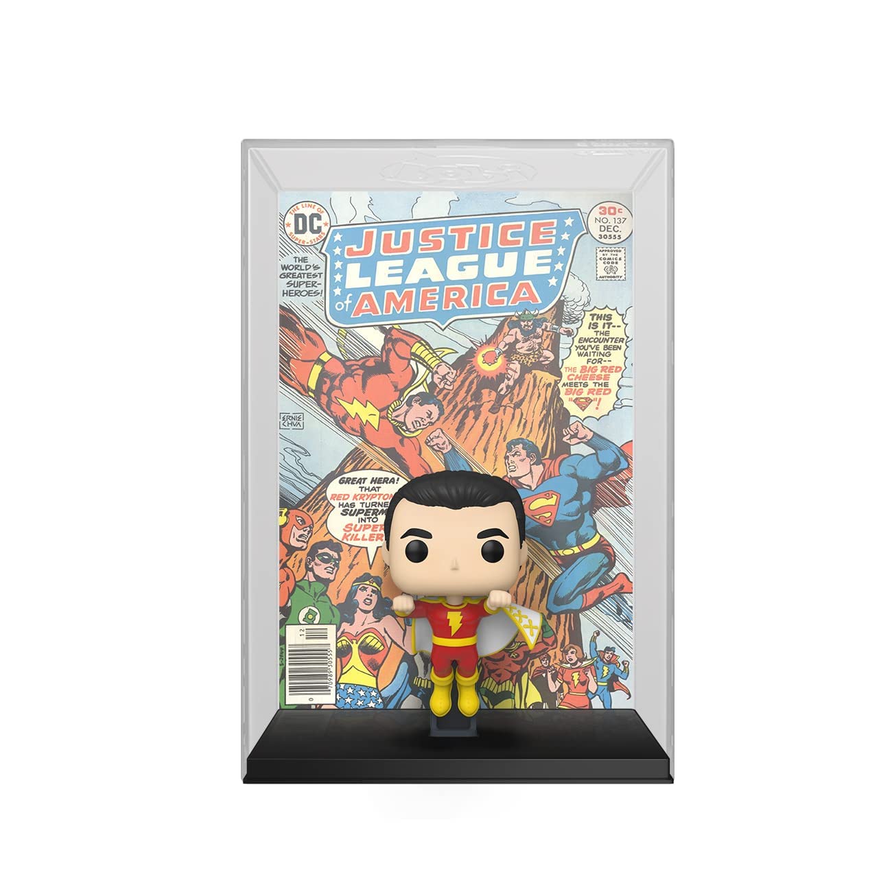 Funko Pop! Comic Cover: Dc - Shazam - Dc Comics - Collectable Vinyl Figure - Gift Idea - Official Merchandise - For Kids & Adult