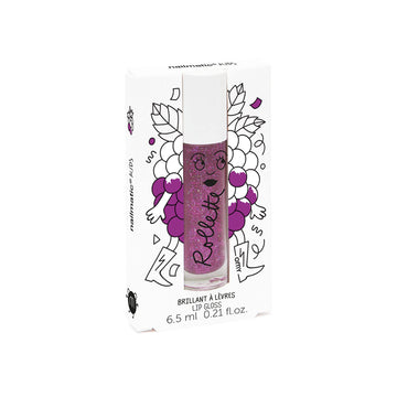 Nailmatic Kids - Colorless Hydrating Natural Lip Gloss for Kids, Vegan, Non-Toxic, Blackberry Color?