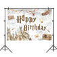 Tewess Wizard Birthday Backdrop - Vinyl Magic School Banner 7x5ft for Kids - Witch & Wizard Theme Decorations