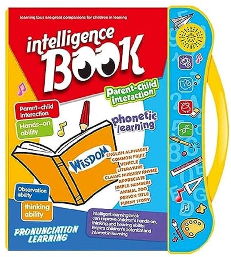 Royaldeals Toys E Book Musical, Educational English Learning | EBook Electronic Sound