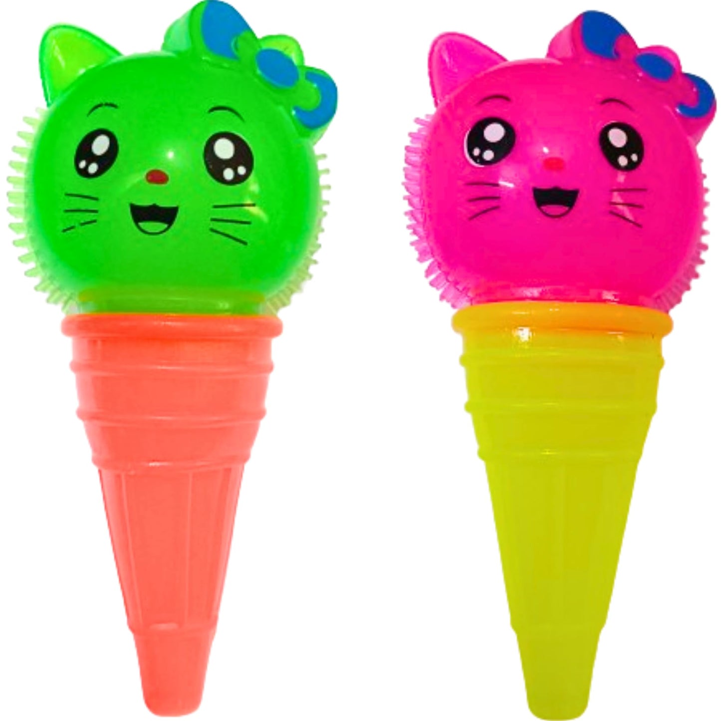 Munmoll Chu Chu Led Flashing Ice Cream AntiStress Gift Fun Toys For Children Led Light Ice Cream Learning And Educational Toy F