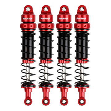 INJORA RC Shock Absorber Set 4pcs RC Dampers for 1/10 RC Crawler Axial SCX10 90046 AXI231017 TRX-4 D90 (100mm)