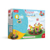 Fundough Funskool Flower Garden, Play Set For Kid, 4 Colorful Tubs Of 50G Each (200G Total), Learning, Fun & Engaging Activity, 