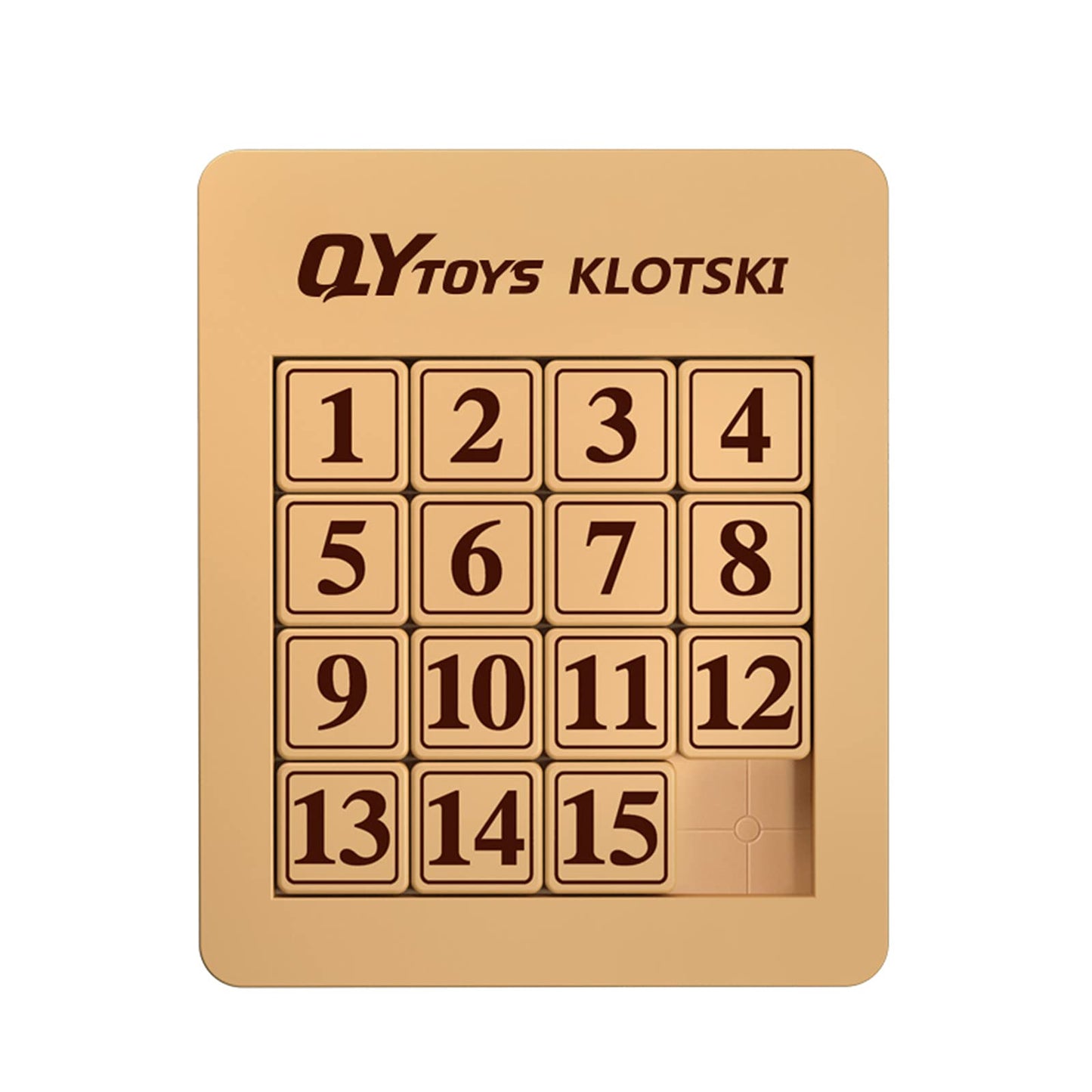 Cuberspeed Magnetized Klotski Puzzle Slide Number Puzzle Puzzle Brain Teasers Toy Tangram Jigsaw Intelligence 15 Klotski Puzzle