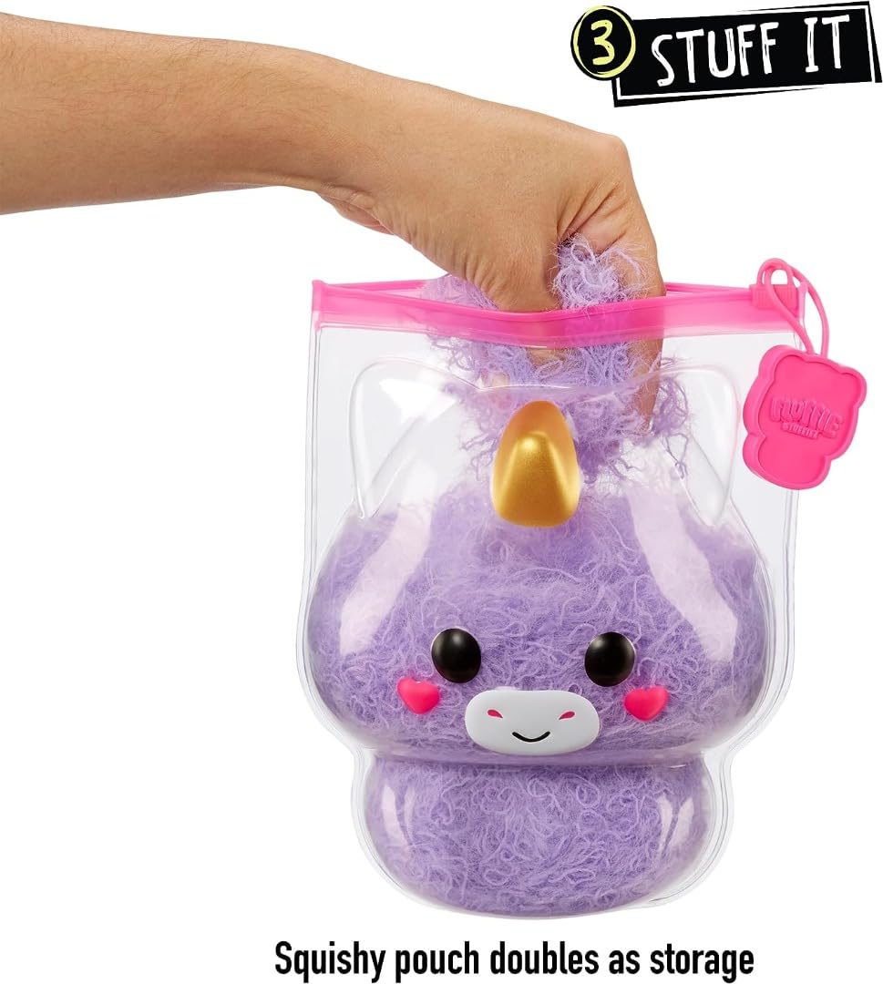 Fluffie Stuffiez Unicorn Plush - Small Collectible, Ultra Soft Multicolor Fur, ASMR Fidget, Model 594178EUC