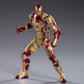 Hiplay Zd Toys Collectible Figure Full Set: Anniversary Series Non-Luminous Version: Iron Man Mk42 (1906-42), 1:10 Scale Miniatu