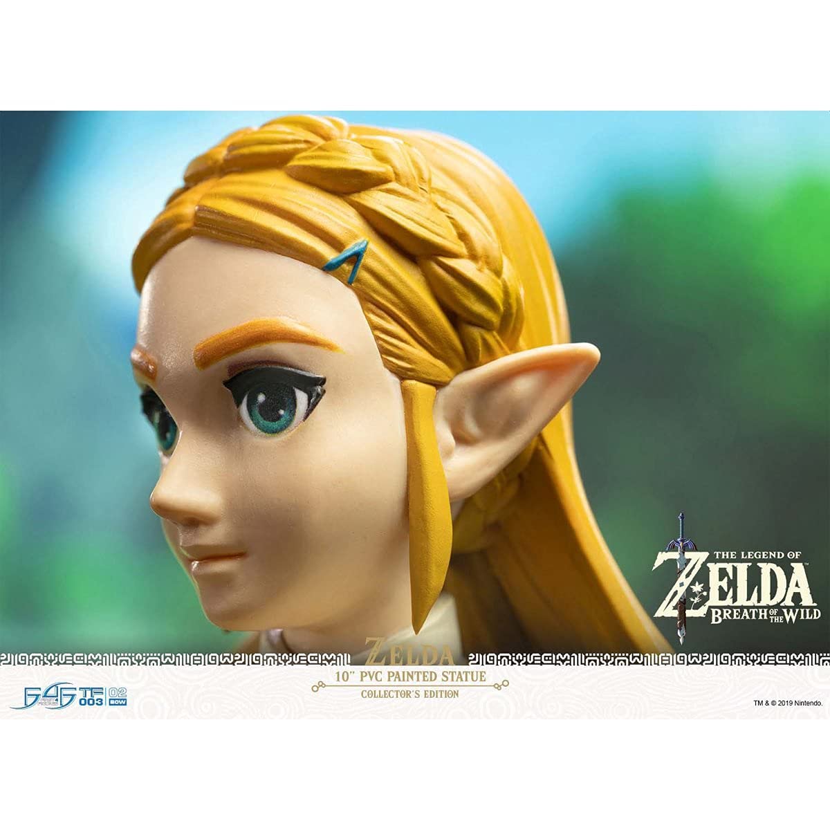 F4F The Legend Of Zelda: Breath Of The Wild - Zelda Pvc Statue - Collectors Edition W/Led Base