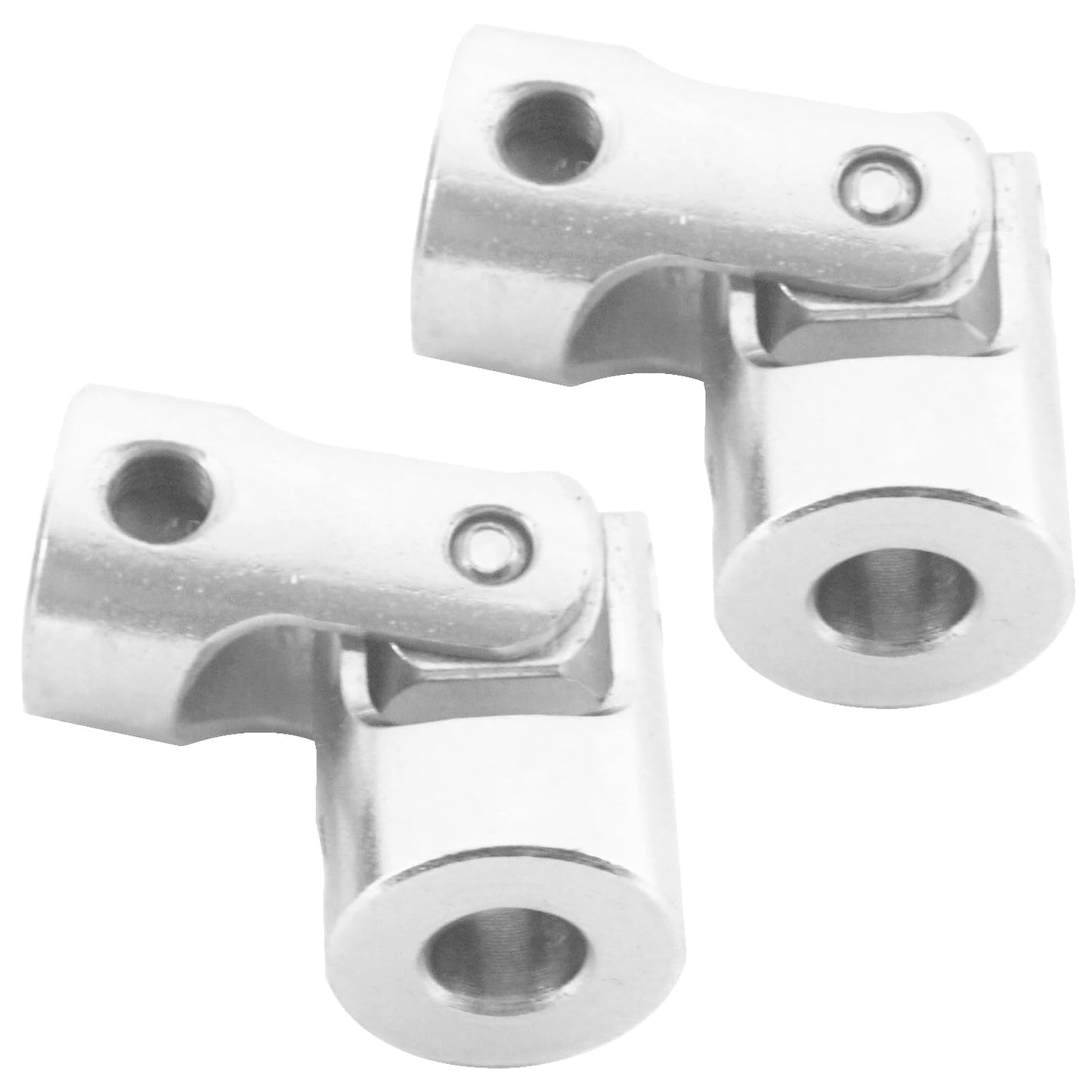 5Pack Vgoohobby Universal Rotatable Steering Shaft U Joint Coupling Motor Connector Coupler for RC Car Robot Crawler Boat (3.17m