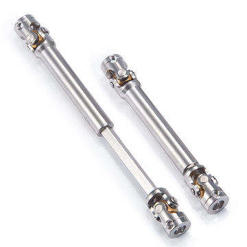 RC-Hub 1Pcs RC Driveshafts Metal Drive Shaft 45-50/47-57/55-67/60-80mm for 1:14 Tamiya Trailer Tractor Truck RC Crawler Car (75-
