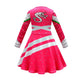 Naeviwth Zombies Costume For Kids Girls, Addison Cheerleader Costumes Dress For Halloween Cosplay