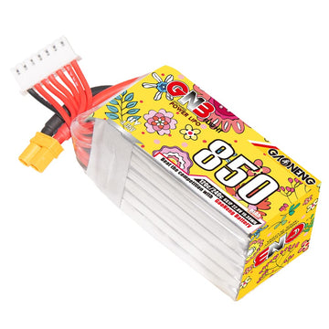 GAONENG GNB LiPo Battery 6S 850mAh 22.8v 120c 240c with XT30 Plug for Size 90 to 150mm Brushless Drones DJI FPV Cinelog Protek25