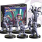 Monster Fight Club Cyberpunk Combat Zone Bozos Starter Gang - 1.5 inches, Multicolor, Model 45004