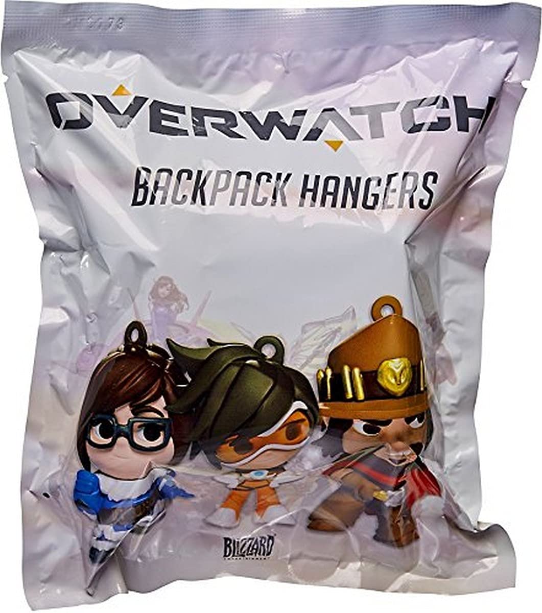 Overwatch Backpack Hangers Series 1 - Mystery Blind Bag, 11 Multicolor Figures To Collect, Small (Id12369)