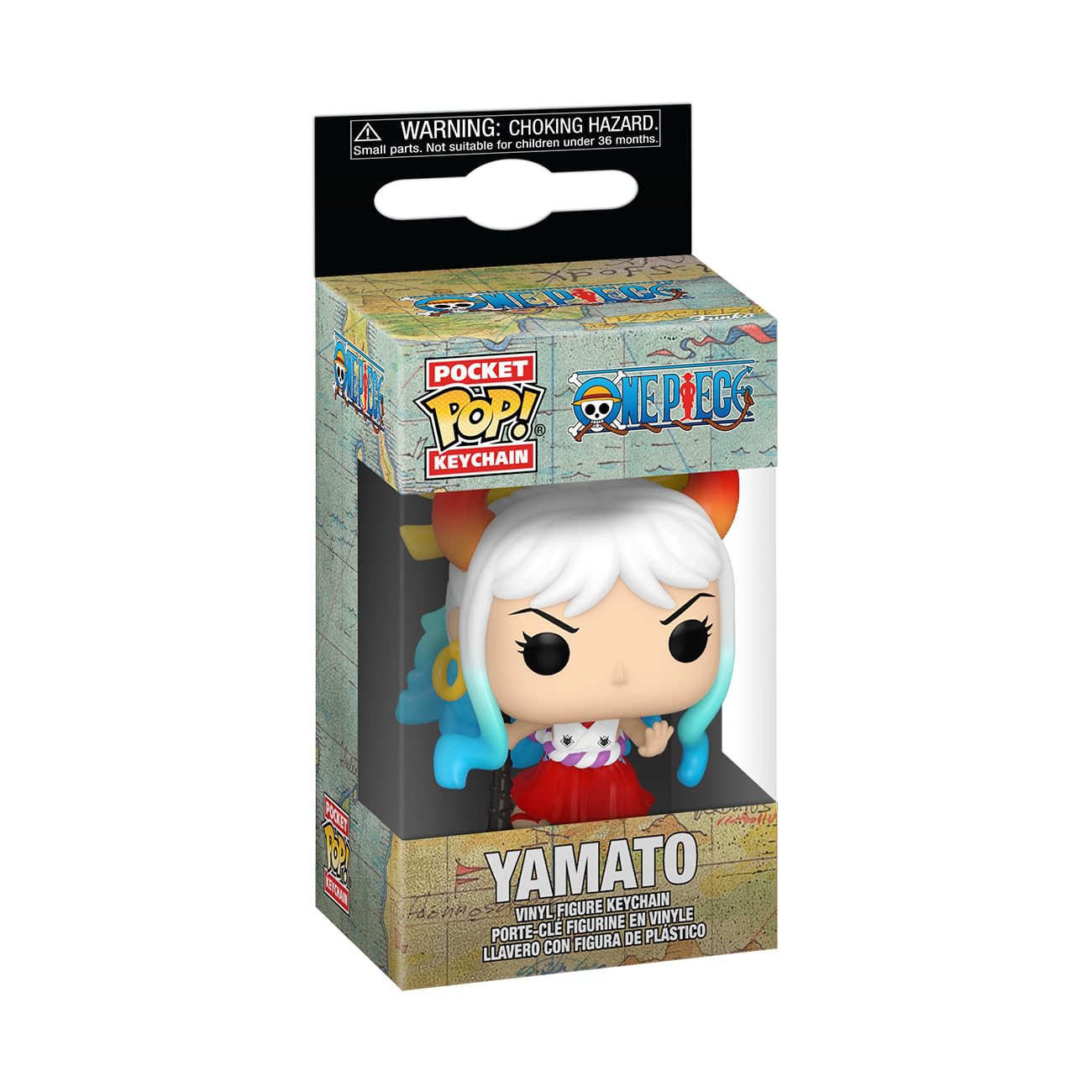 Funko Pop! Keychain: One Piece - Yamato Novelty Keyring - Collectable Mini Figure - Stocking Filler - Gift Idea - Official Merchandise - Anime Fans - Backpack Decor