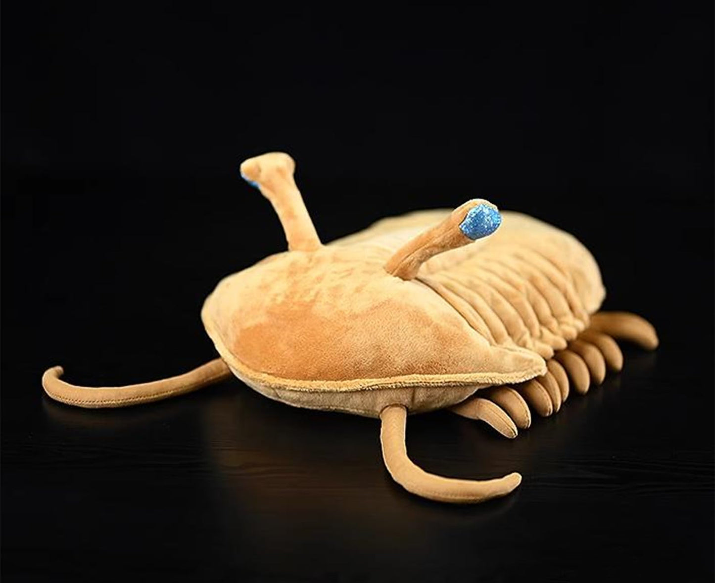 Zhongxin Made Realistic Asaphus Kowalewskii Plush Toy - 13' Lifelike Cambrian Ancient Organism Asaphus Kowalewskii Stuffed Animals Model Plushie, Unique Plush Gift For Kids