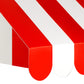 Beistle , 2 Piece 3-D Awning Wall Decorations, 24.75 x 8.75 (Red/White)