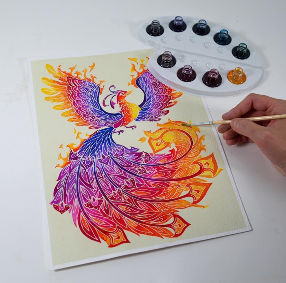 Sentosphre Aquarellum Watercolor Painting Kits (Mythical Animals)