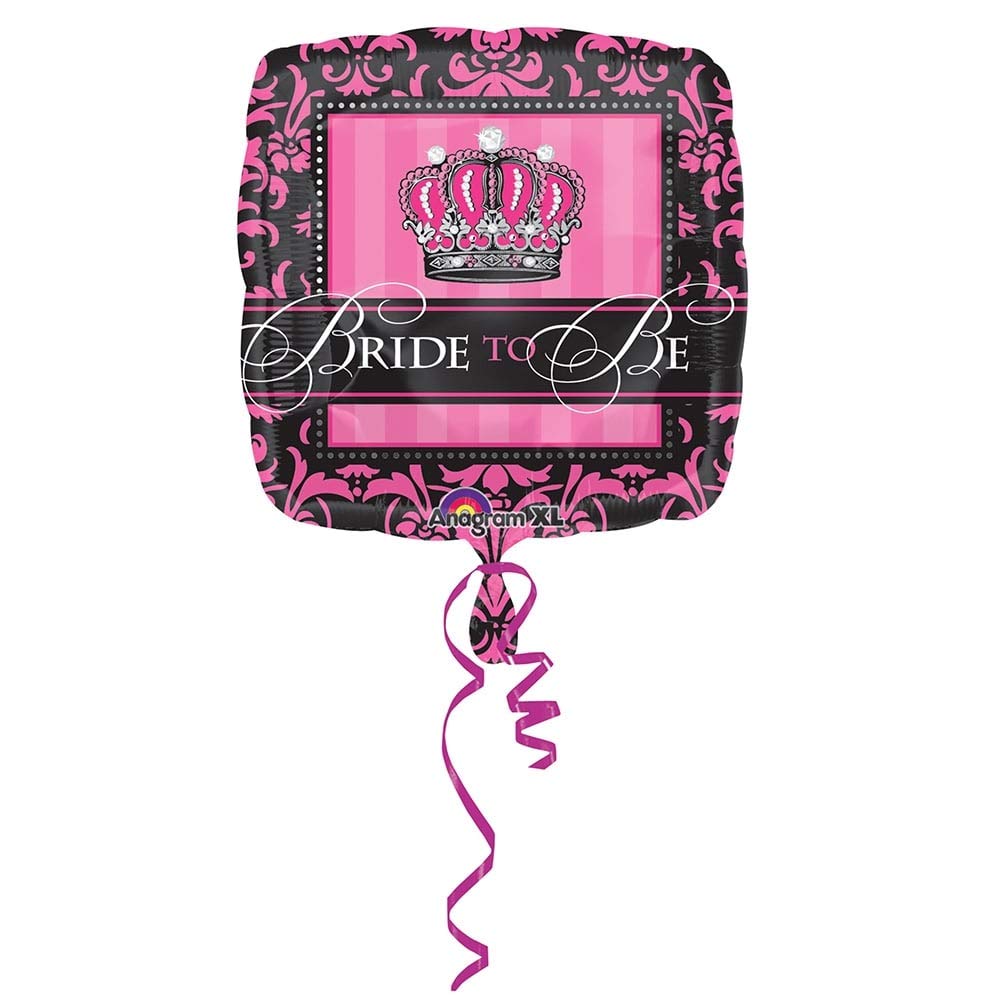 Shopping Time Anagram Bride to Be Foil Balloon 43 cm Bachelorette Party Decorations