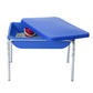 Childrens Factory 18 Small Sensory Table, Sandbox with Lid, Water Table for Kids, Blue