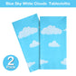Tatuo Blue Sky White Clouds Birthday Party Supplies Cartoon Story Tablecloth Party Table Cover Cartoon Table Banner For Baby Kids Shower Birthday Decorations, 54 X 108 Inch(2 Pieces)