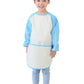 Plie Waterproof Kids Art Smocks 37 Colors (Age 1-10, S-Xxl Size), Blue Heart Dot (28-Xl)