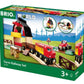 Brio 33719 Farm Railway Playset – Interactive Toy Train Set For Kids | Fsc-Certified Wood | Expandable Tracks | Promotes Skill Development