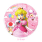 GYSIXGAOSU 41Pcs Princess Peach Birthday Decorations, 20 Plates, 20 Napkins and 1 Tablecover for Princess Peach Birthday Party S