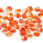Chessex Manufacturing Chx01164 Glassstonestube - Red Catseye Gaming Stone - 40 Piece
