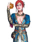 Dark Horse Comics Witcher 3 Triss Merigold Figure, Standard Size, Multicolor, Model 3007-676, Acrylic Material