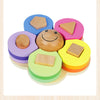 Little Frog Toys - Wooden Flower Shape Stacking Toy, Baby Shape Sorter Toy, Early Development & Activity Toys, Toddler Learning 