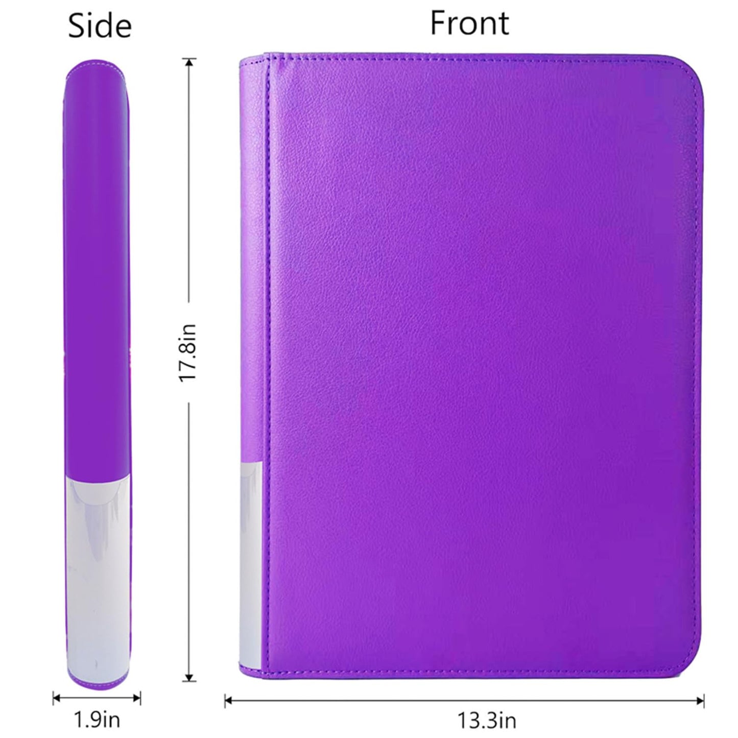 1000+ Pockets Card Binder, Trading Card Binder 16 Pocket, Pu Cover With Costum Label, Card Collection Binder For Pokm, Tcg, Mtg,