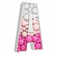 JW Passion 3FT Tall Mosaic Balloon Frame Letter A DIY Kit - Light Up Marquee Decor for Birthday Party & Wedding, Foam Material