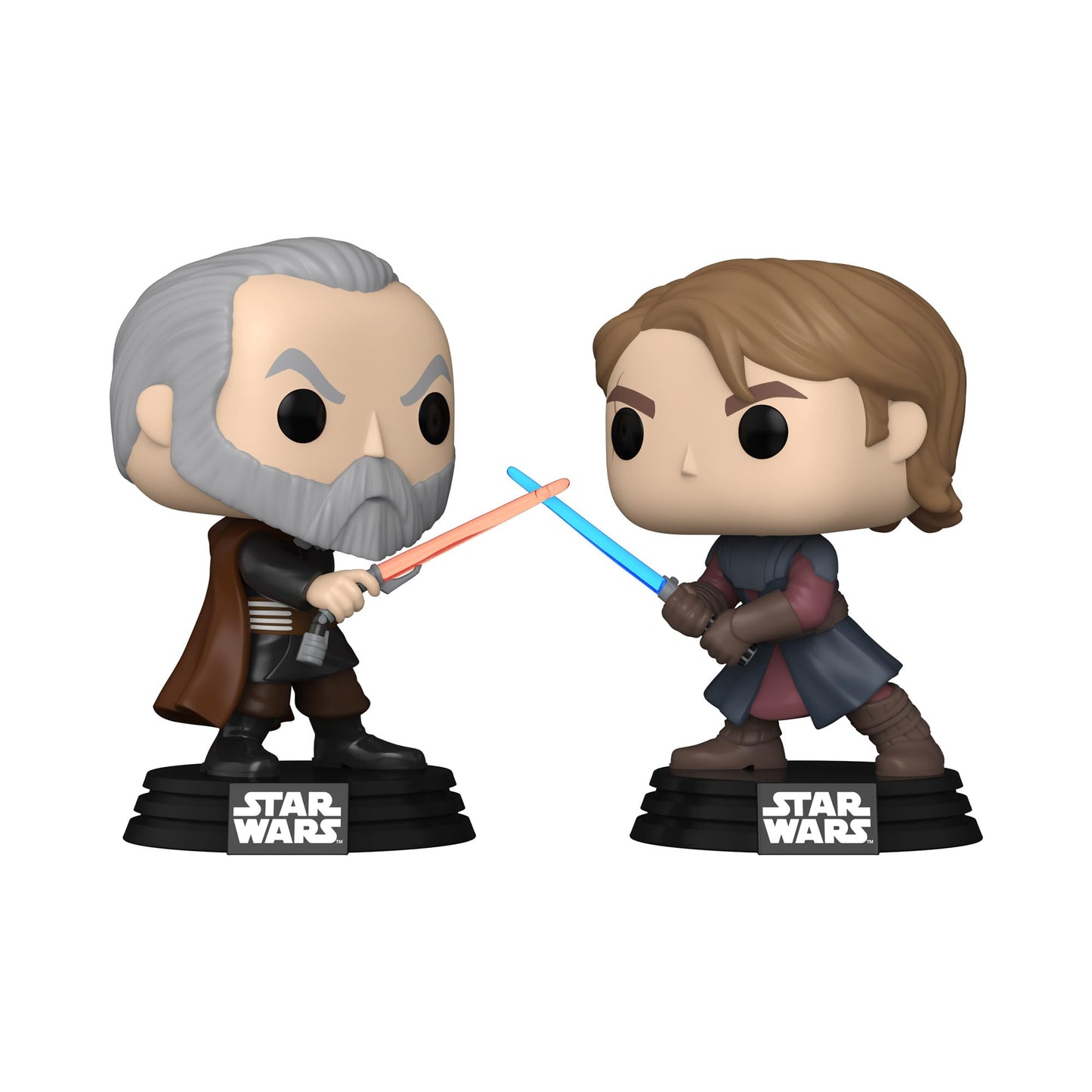 Pop! Star Wars: Count Dooku vs Anakin 2-Pack (Gamestop limited availability)