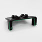 HOPLEX RC Servo Mount Bracket and Mini Servo Arm Green for ES08MA II Servo Upgrade Parts for Axial SCX24 RC Car Crawler