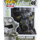 Funko POP Games: Fallout Power Armor Figure, Basic Size, Black and White, Model 5851, Plastic Material