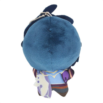 Kooliya Small Size Genshin Impact Figure Plush Doll - Kaeya (4 Inch), Keychain Anime Figure Soft Stuffed Gift For Game Fans (Kae