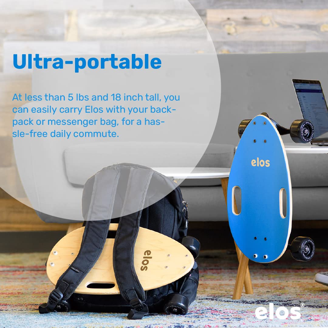 Elos Skateboard DIY Kit - The Mini Longboard Cruiser Skateboard in A DIY All-in-one Kit. Promotes Outdoor Stem Interest in Science  Engineering. Gifts for Boys/Girls. Building Toys for Boys Age 8-12.