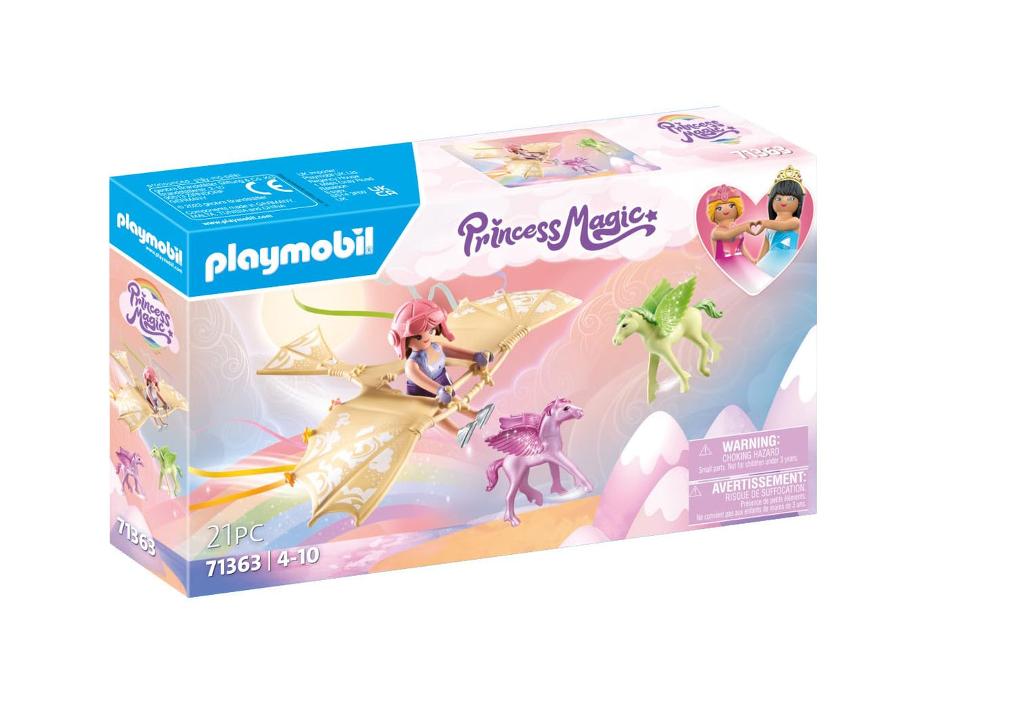 Playmobil Trip With Pegasus Foals In The Clouds