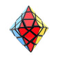UMESCENE 3x3x3 Hexagonal Cone Speed Cube 3x3 Dodecahedral Magic Cube Brain Teasers Double Cone Cube Puzzle Toys