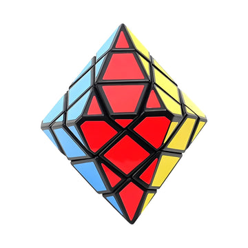 UMESCENE 3x3x3 Hexagonal Cone Speed Cube 3x3 Dodecahedral Magic Cube Brain Teasers Double Cone Cube Puzzle Toys