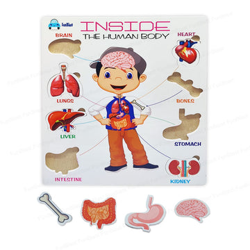 Funblast Body Parts Puzzle For Kids  Body Parts Toys, Educational Toys For Kids, Body Parts, Parts Of The Body Puzzle (Pack Of 