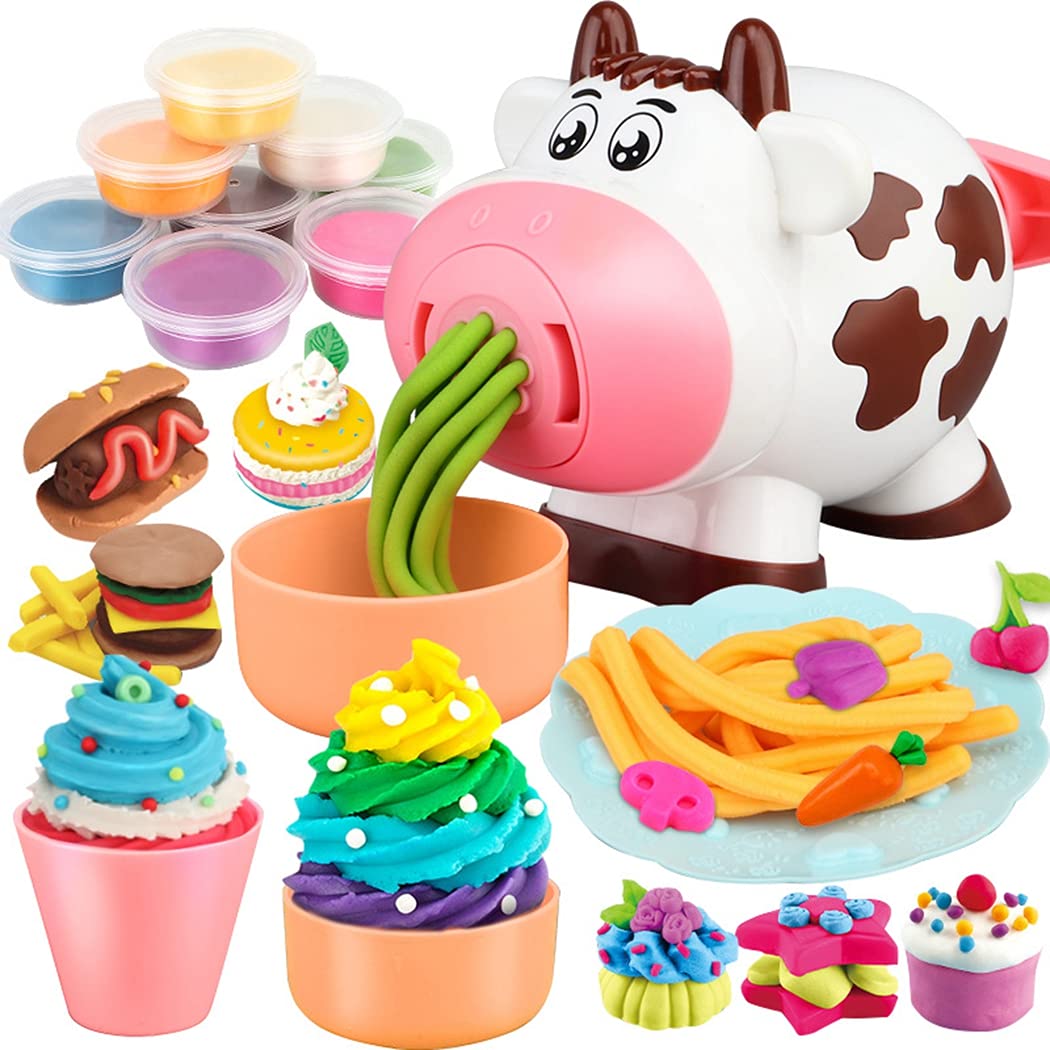 Licogel Dough Playset Diy Funny Handmade Educational Play Dough Tool For Girls & Boys Toddlers Preschool Fun Food Handmade