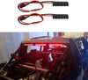 INJORA RC LED Lights 2pcs RC Exalted Brake Light Stop Lamp for 1/10 RC Crawler Axial SCX10 90046 Wraith RR10 TRX-4 D90 Tamiya (3