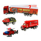 Jenilily Fire Engine Trucks Toys For Boys Rescue Vehicle Car Set Children Kids Mini Firetrucks Ambulance Toys For Boys 3 4 5 Years Old