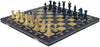 Beautiful Handcrafted Wooden Chess Set with Wooden Board and Handcrafted Chess Pieces - Gift idea Products (16 (40 cm) Blue)